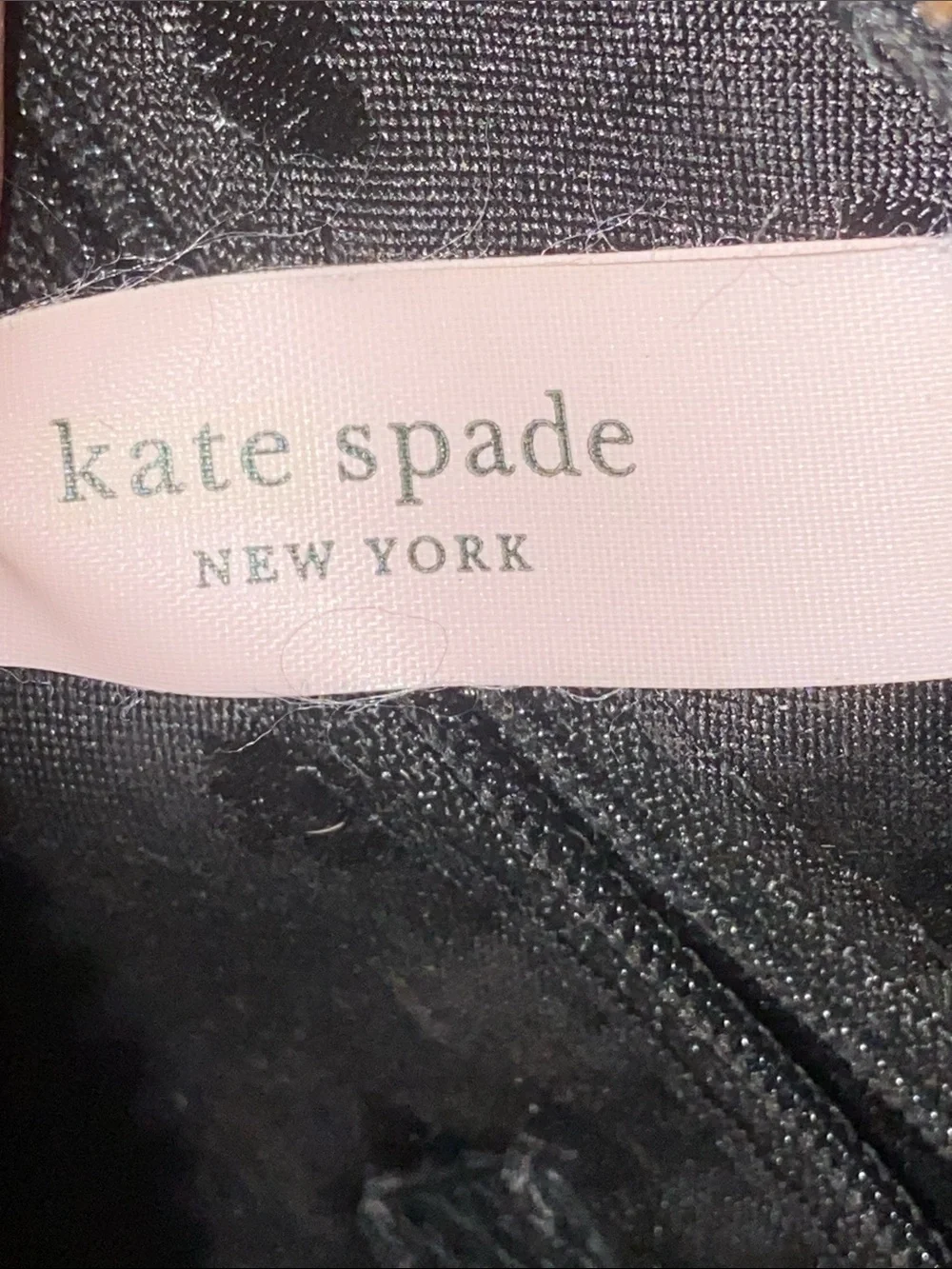 KATE SPADE ORCHARD ST ARIA BLACK Crossbody Purse Genuine Leather Camera Bag